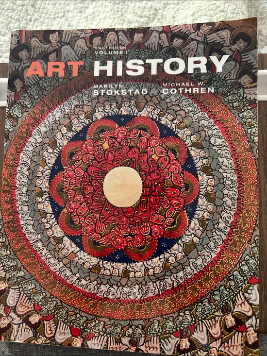 Pearson Other - Pearson Art History Mandala Print in Red, Blue, Gold